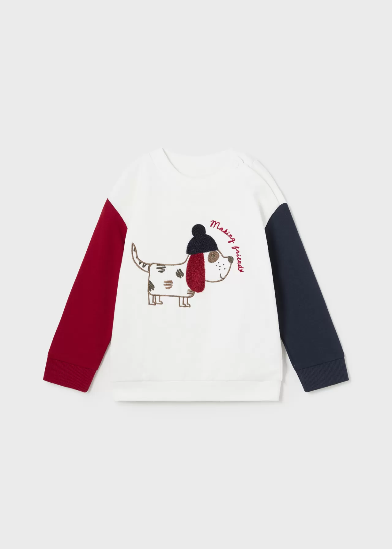 Hot Mayoral Bluza łączona dla niemowlęcia Śmietankowy