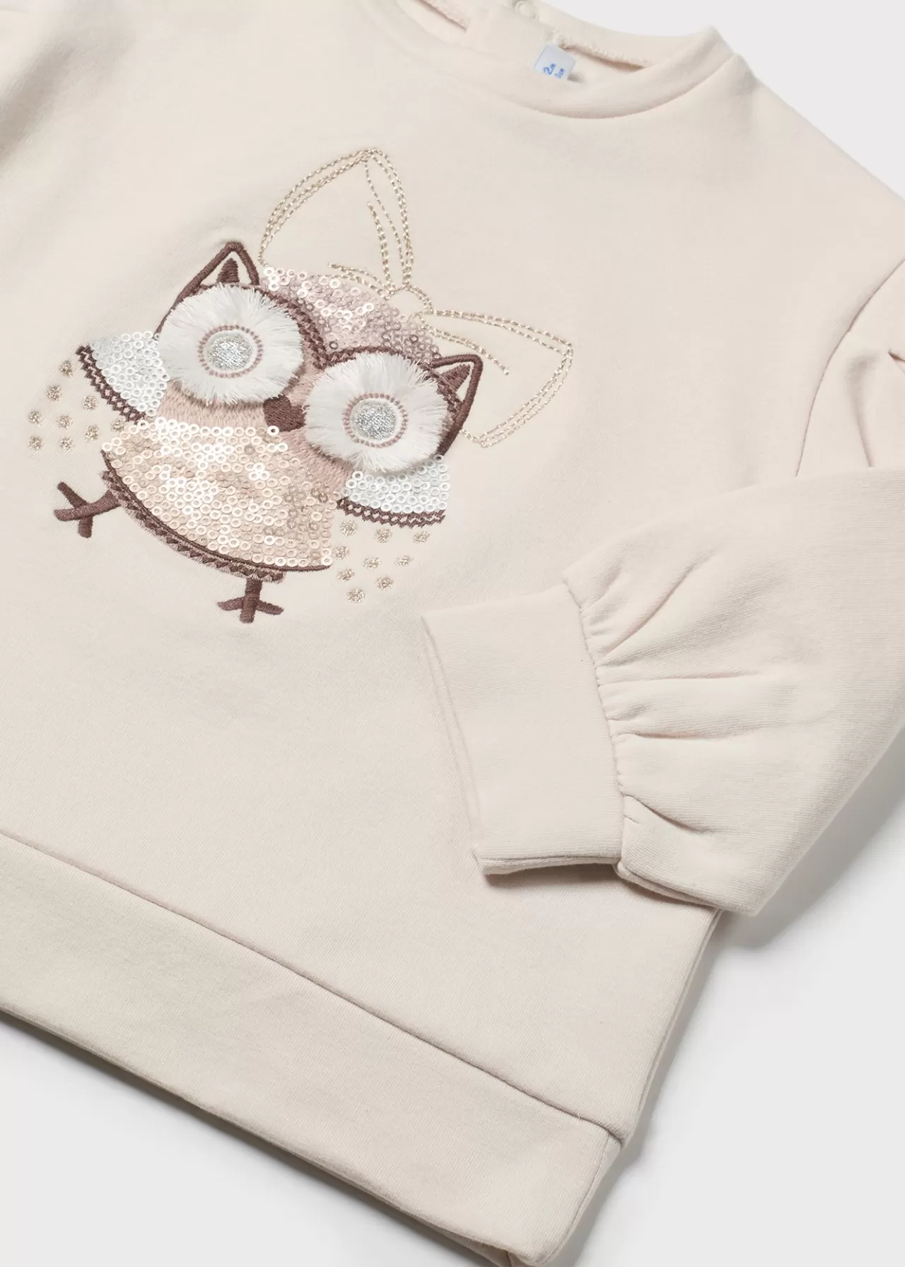 Hot Mayoral Bluza z aplikacją dla niemowlęcia Odcienieneutralne