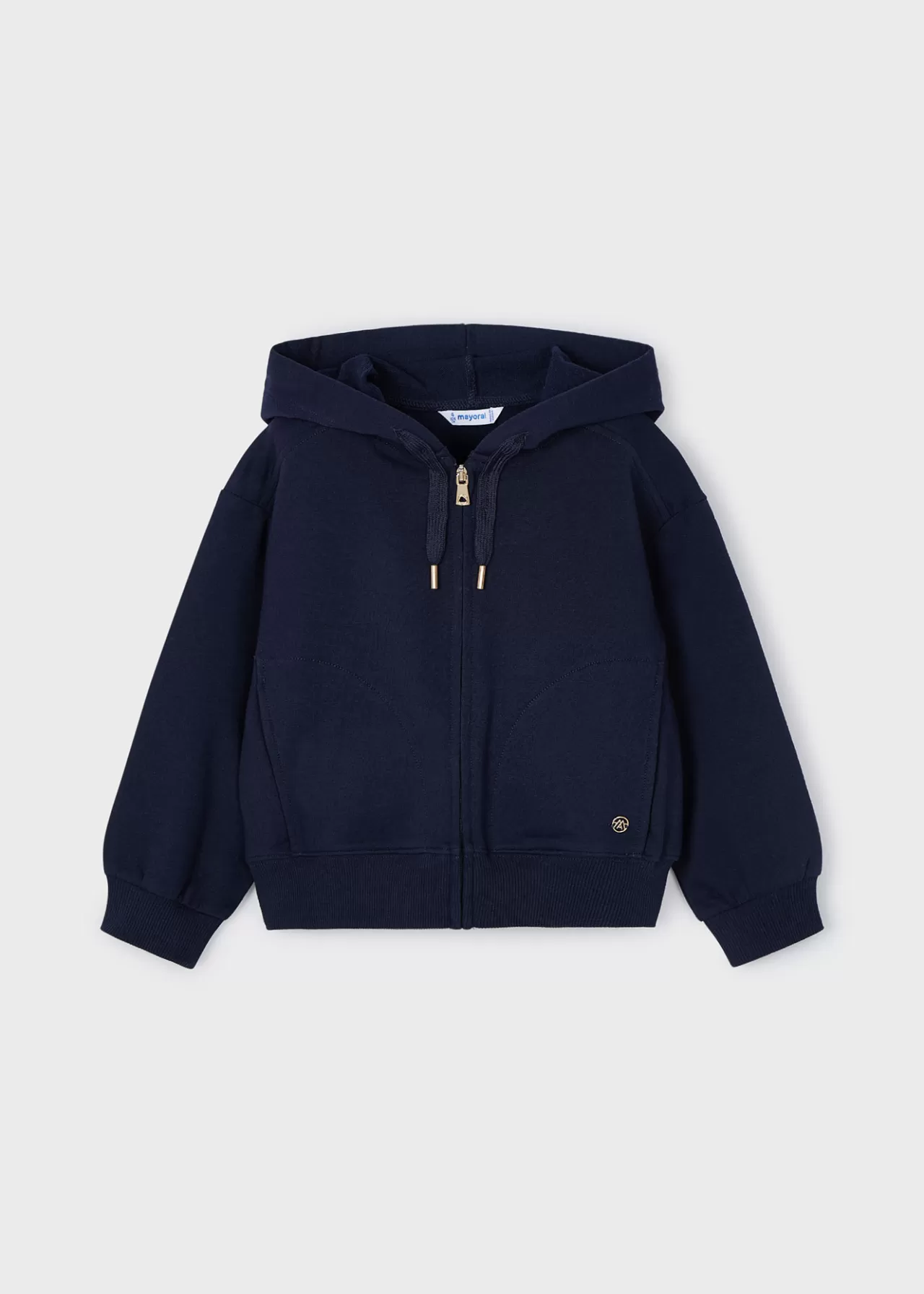 New Mayoral Bluza z kapturem dla dziewczynki Granatowy