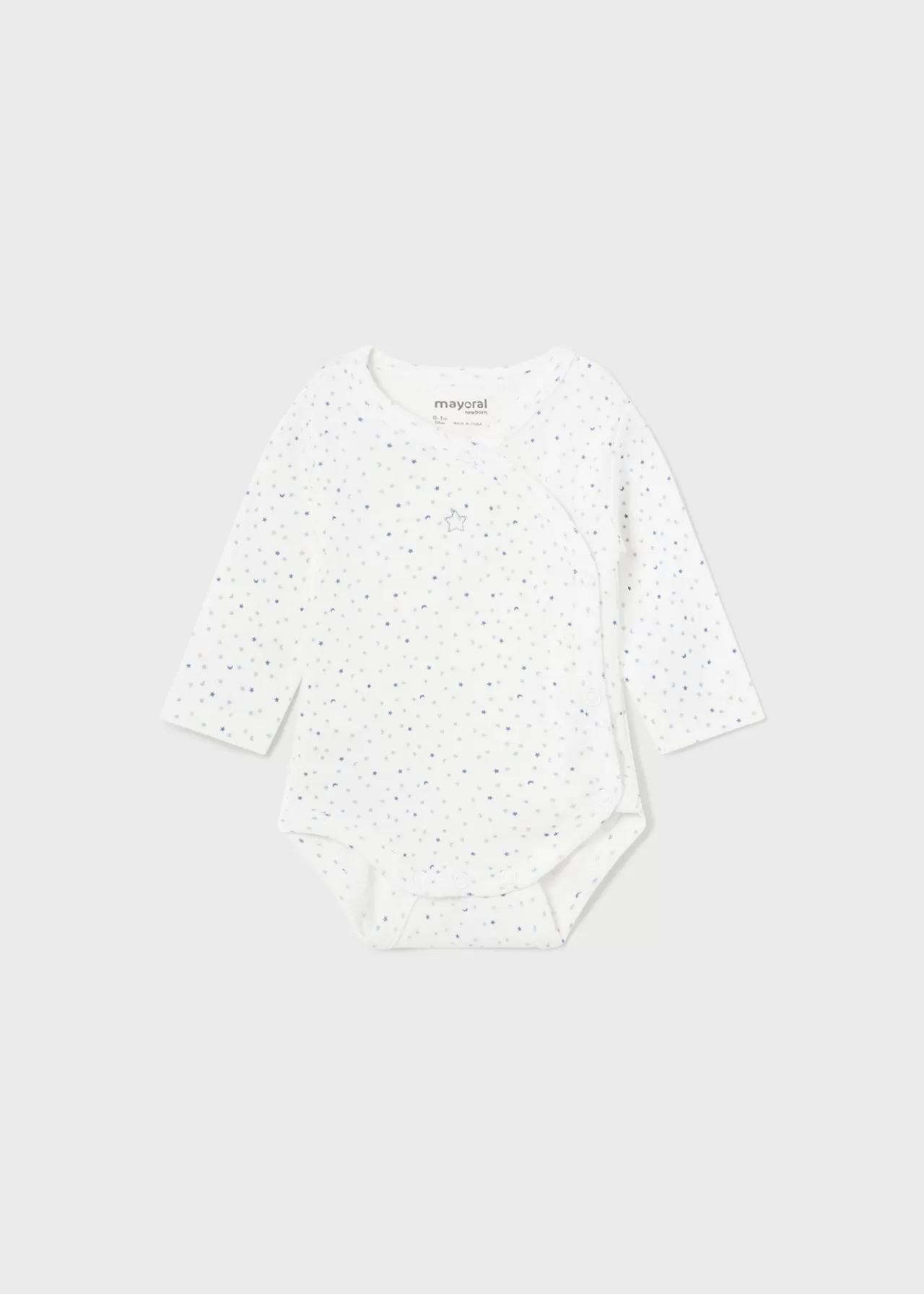 Online Mayoral Body unisex dla noworodka Ecru-niebo