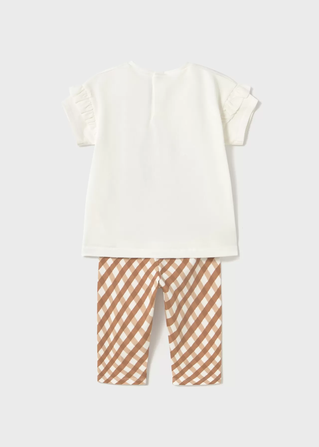 Flash Sale Mayoral Komplet niemowlęcy z koszulką i wzorzystymi legginsami Toffe