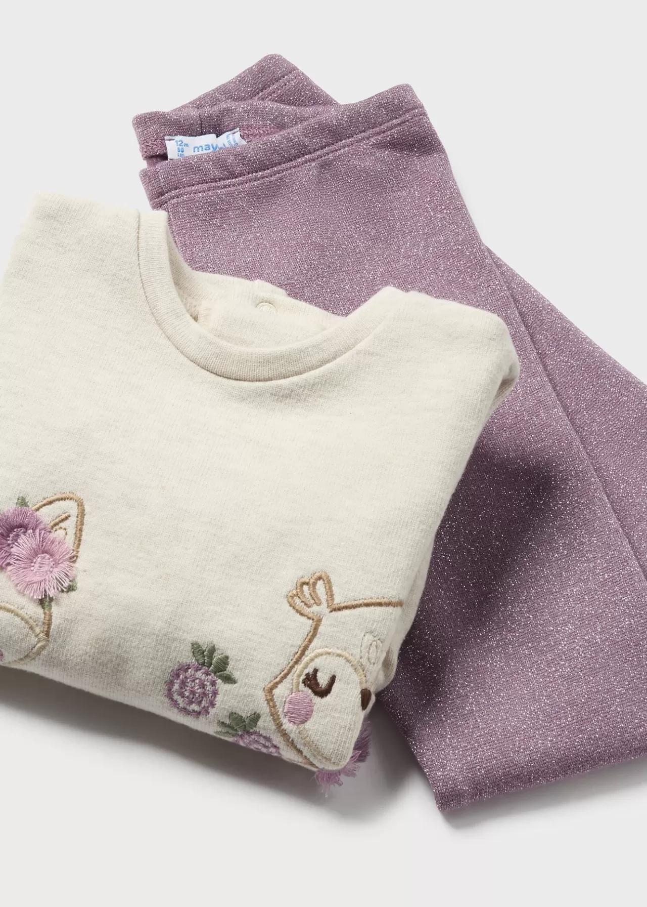 Online Mayoral Komplet niemowlęcy z legginsami i bluzą Orchidea