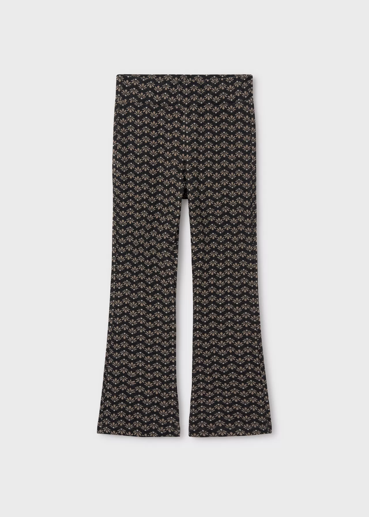 New Mayoral Legginsy dziewczęce o kroju dzwonów Ołowiany