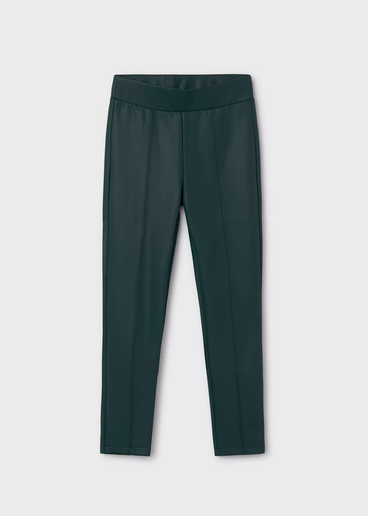 Flash Sale Mayoral Legginsy dziewczęce z imitacji skóry Sosna