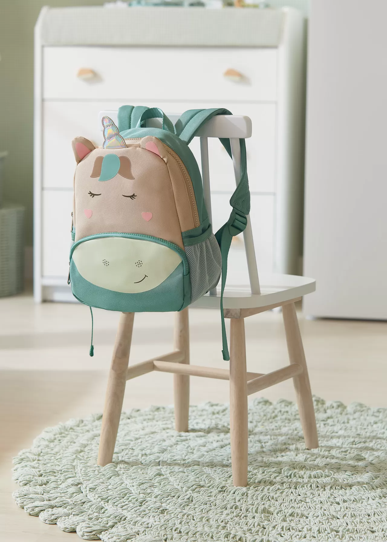 Store Mayoral Plecak z uszkami dla niemowlęcia Aqua