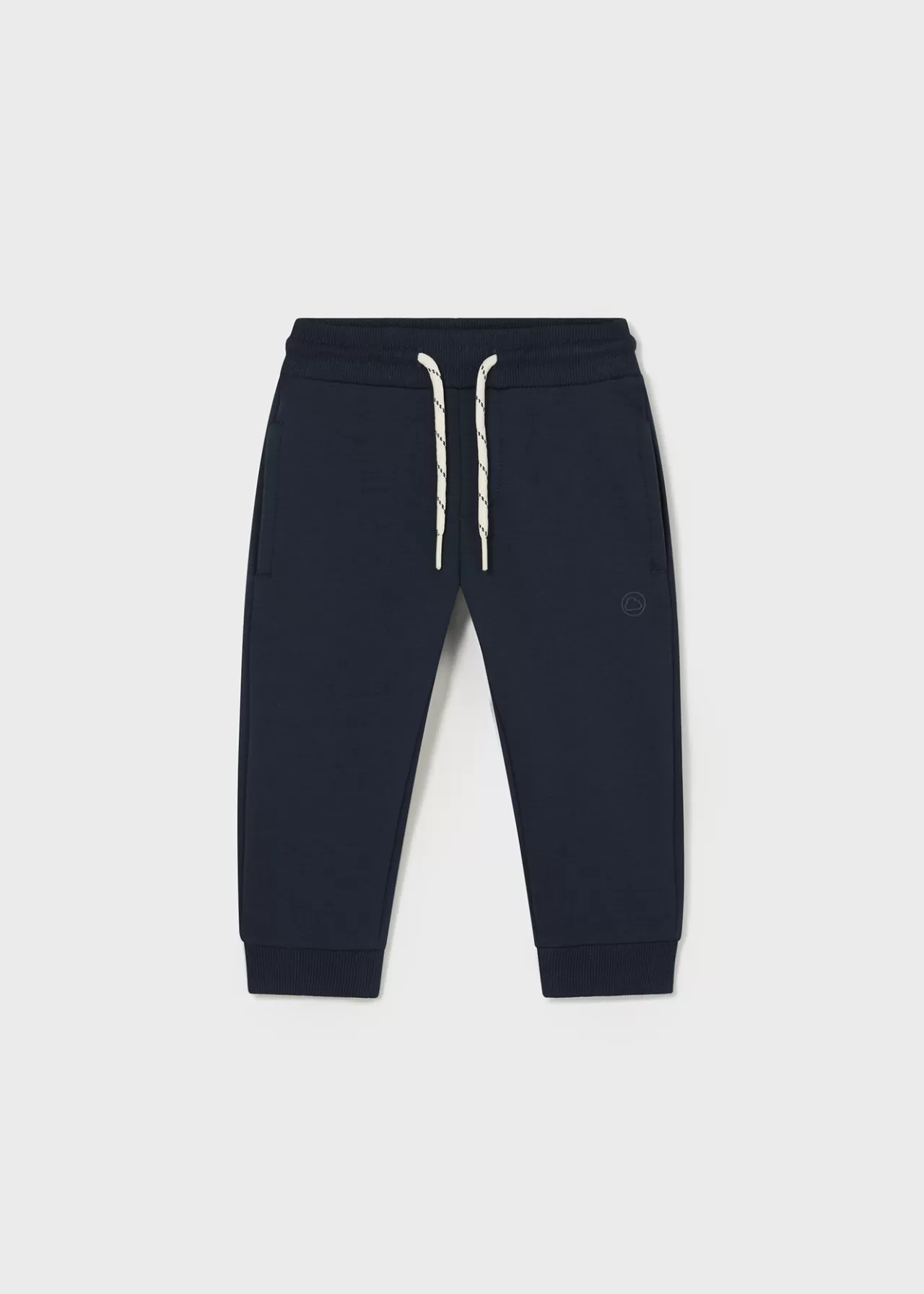 Flash Sale Mayoral Sportowe spodnie niemowlęce basic Granatowy