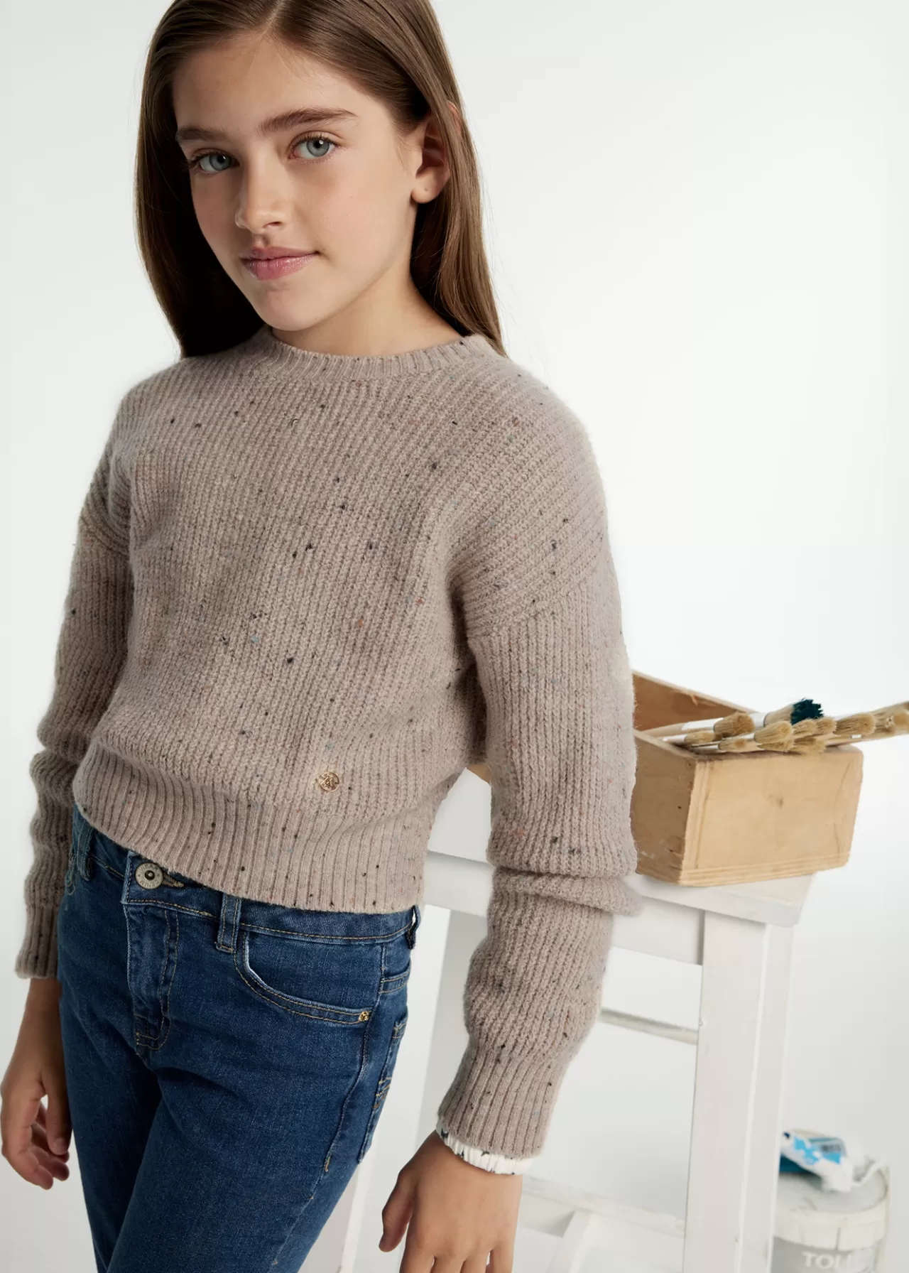 Hot Mayoral Sweter dla dziewczynki Sepianeps
