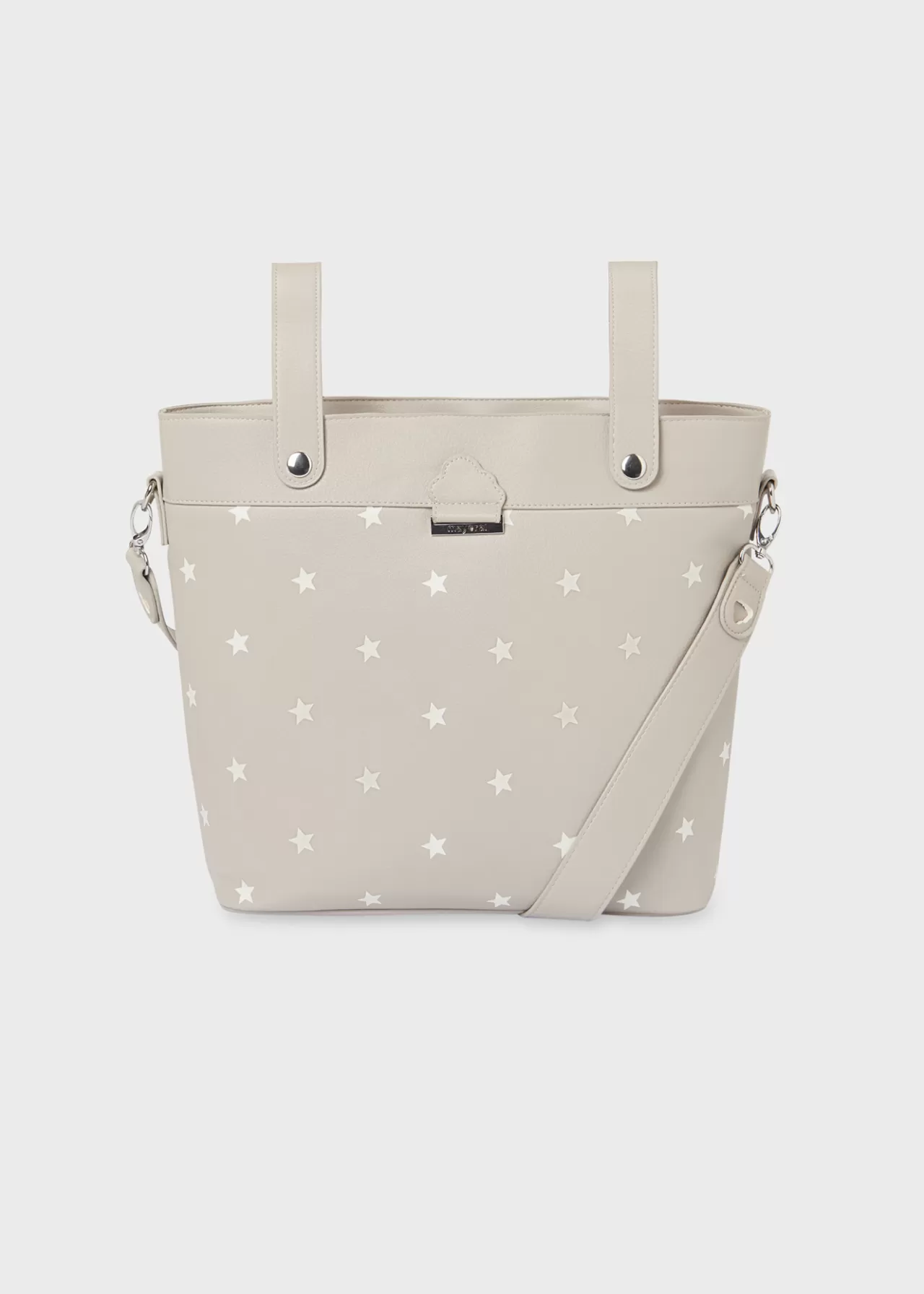 Shop Mayoral Torba w gwiazdki dla niemowlęcia Taupe