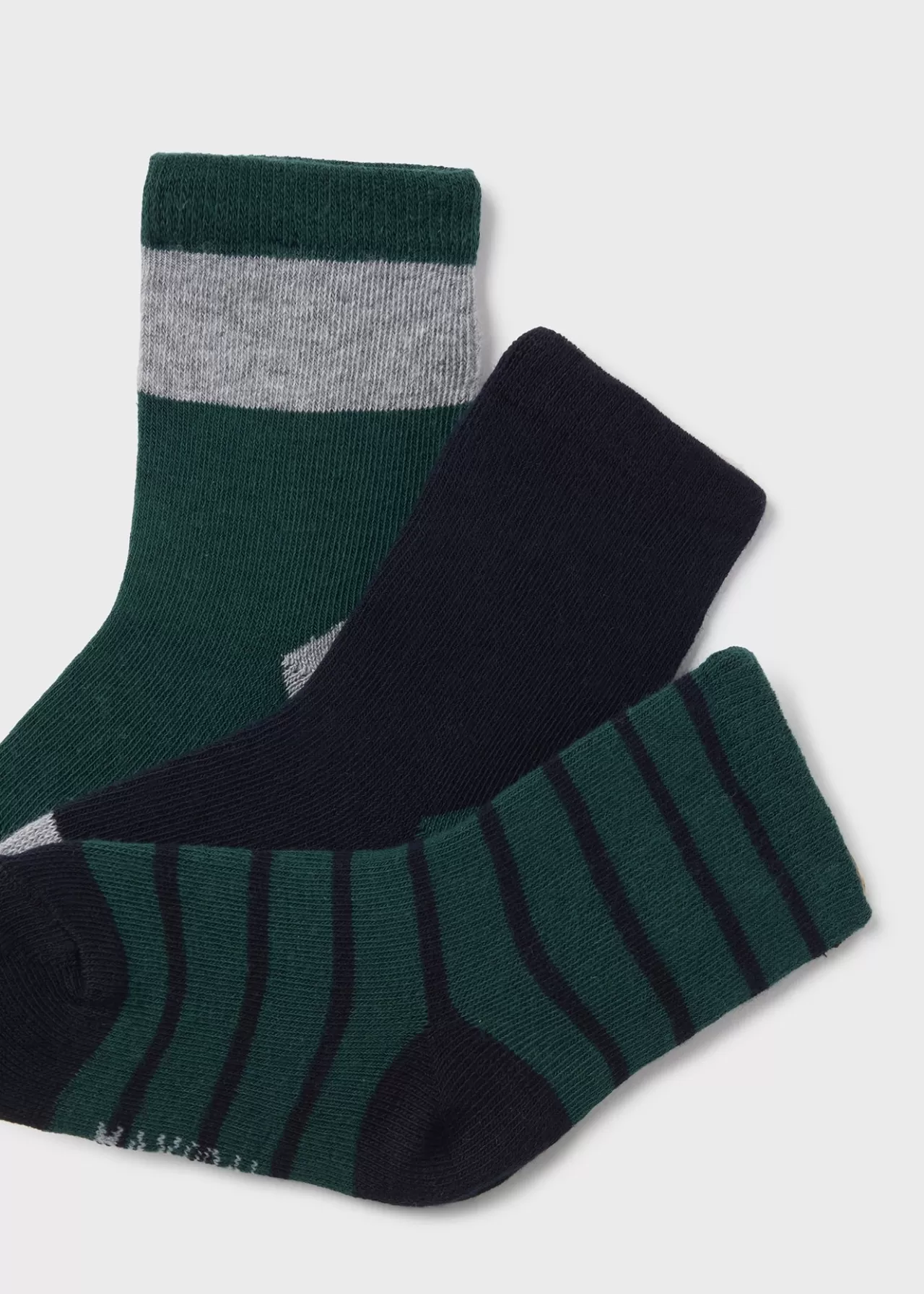 Flash Sale Mayoral Zestaw 3 par skarpet niemowlęcych Jadeitowazieleń